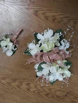 Prom Corsage & Boutonniere - 4