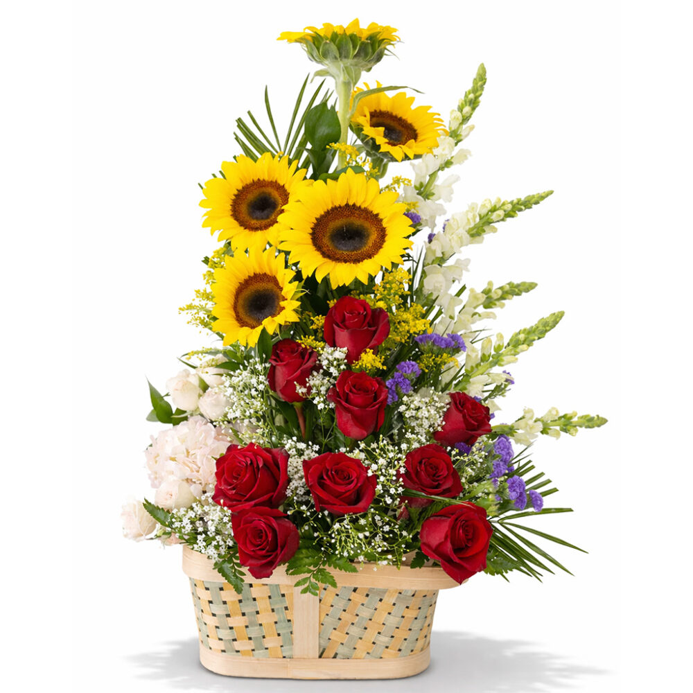 "Brilliant Sun Bouquet" floral arrangement