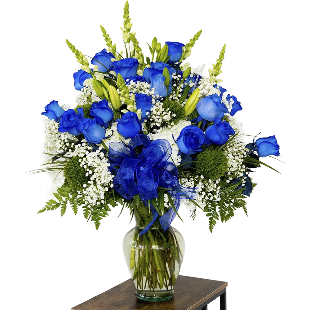 Casablanca flowers Blue