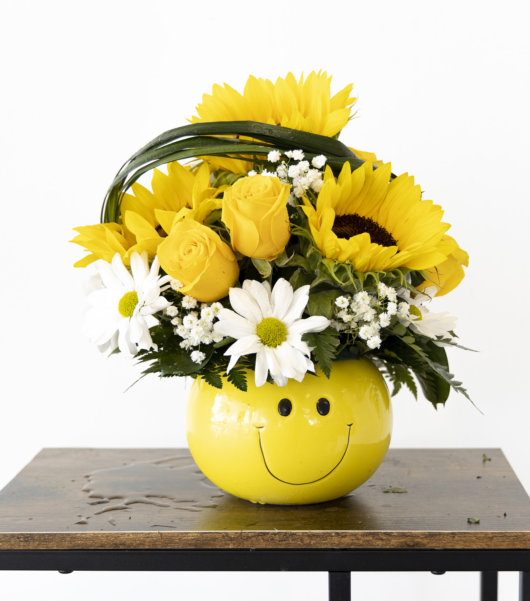 Arreglo de Flores Happy Face Sunflower