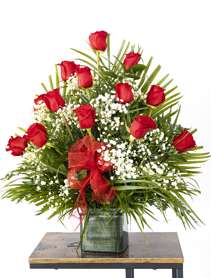 Red Flower Arrangement (C40)