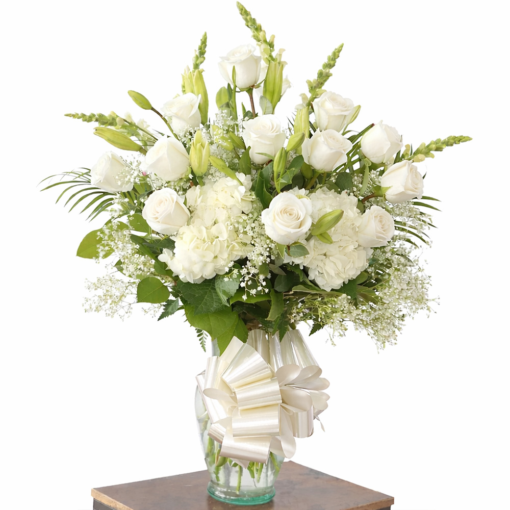 flowers shop casablanca white