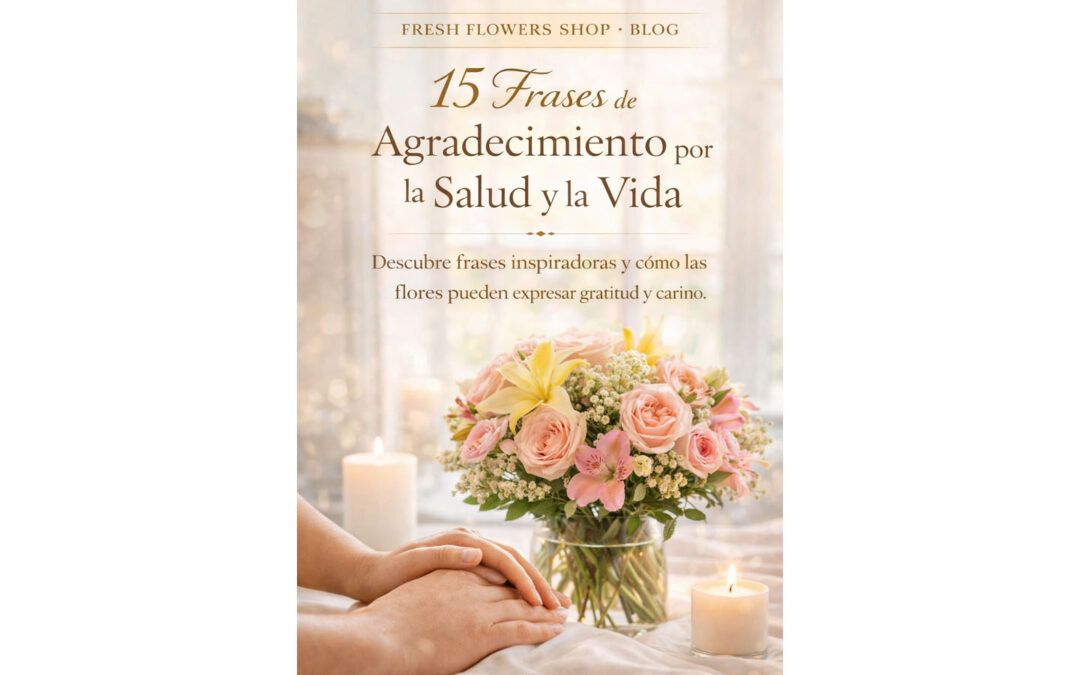 15 Frases de agradecimiento por la salud