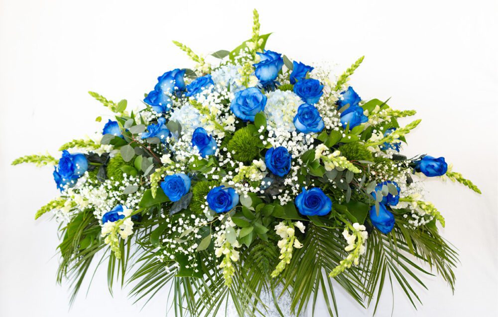 Casket Spray Funeral Flowers Miami