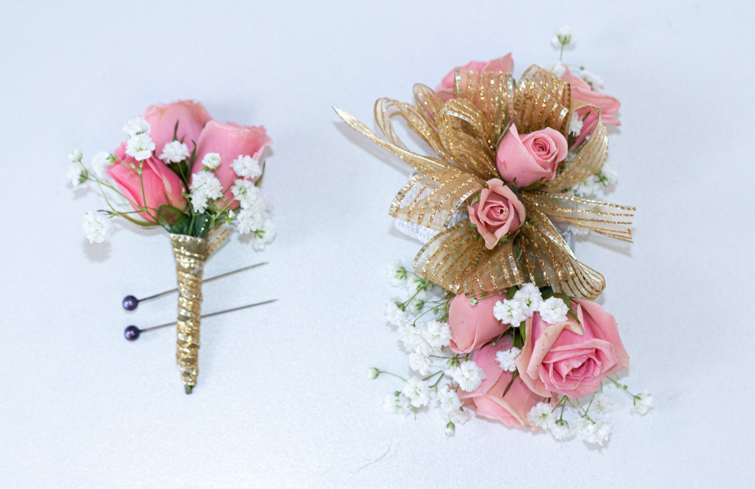 corsage y boutonniere