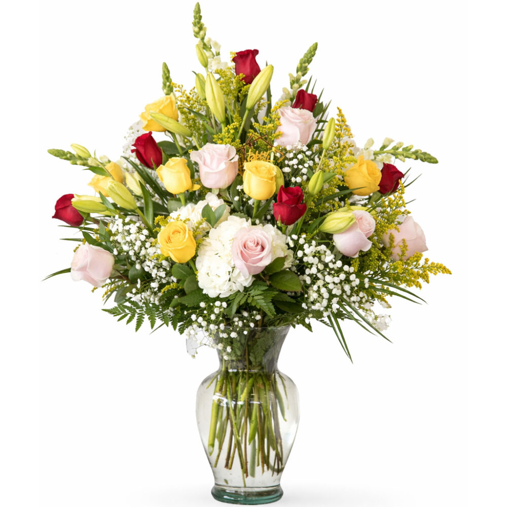 casablanca mix floral arrangement