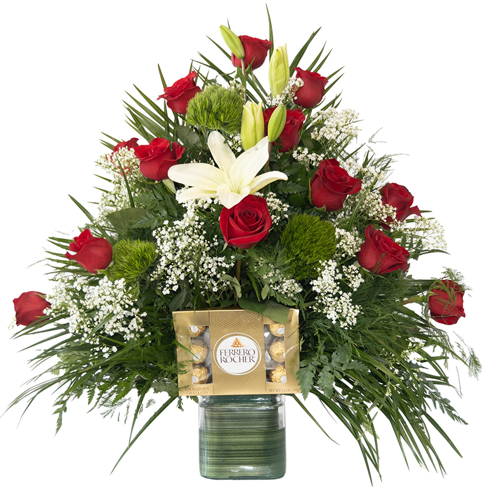 !2 Red Roses "Anita" Fresh Flowers Inc.