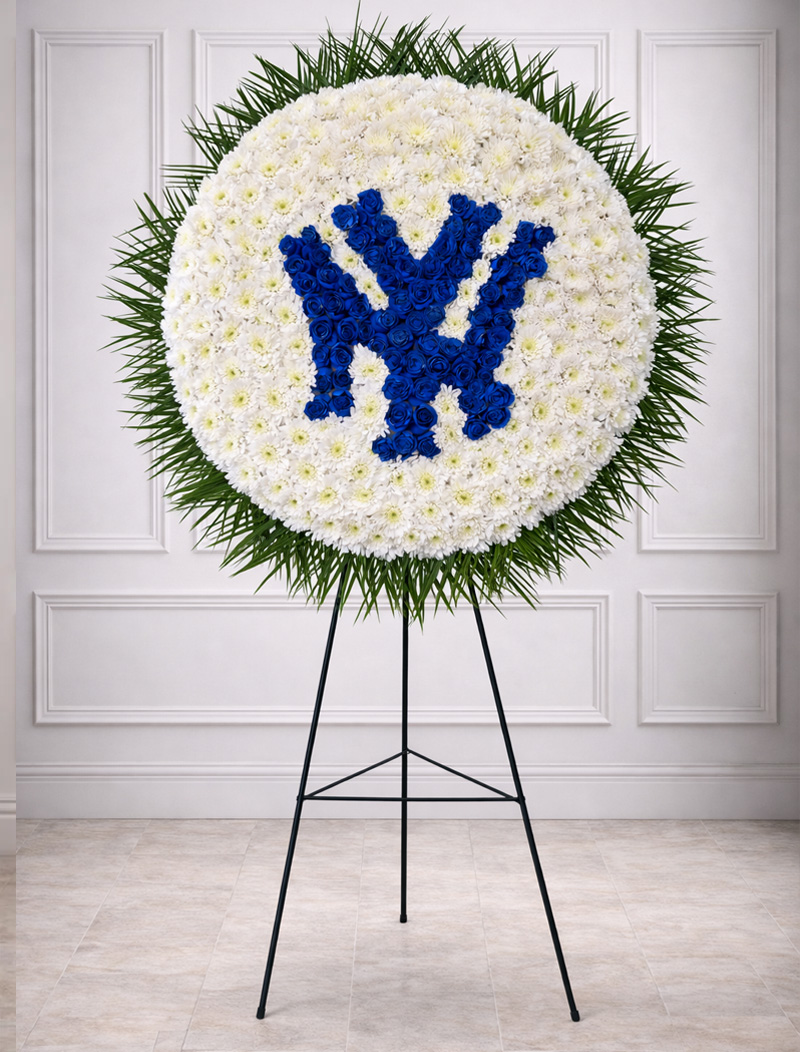 New York Yankees Funeral Flowers