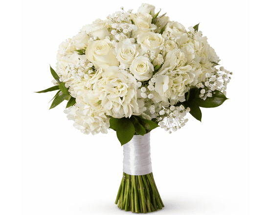 white wedding Flowers hialeah